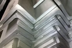 úhlová tyč z nerezové oceli