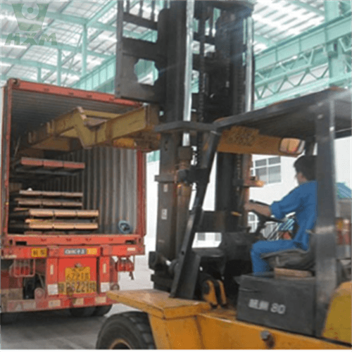 Loading Stainless Steel Plate To Container